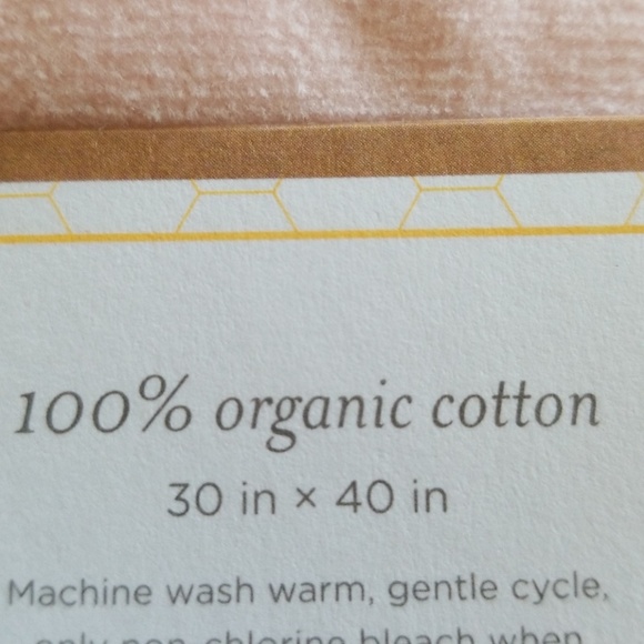 Burts Bees Baby Stroller Blanket - Picture 3 of 3